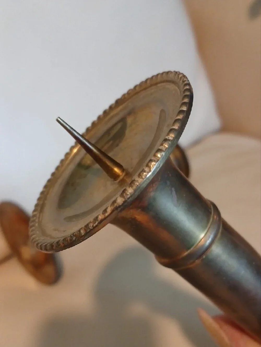 Brass Taper Candle Holders - Pair